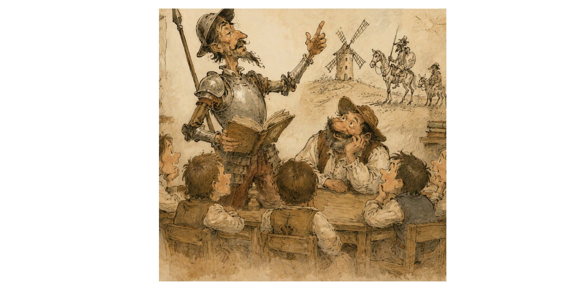 IV Charla 'El Quijote y la escuela' del ciclo 'Código Cervantes. Carne, hueso y leyenda'